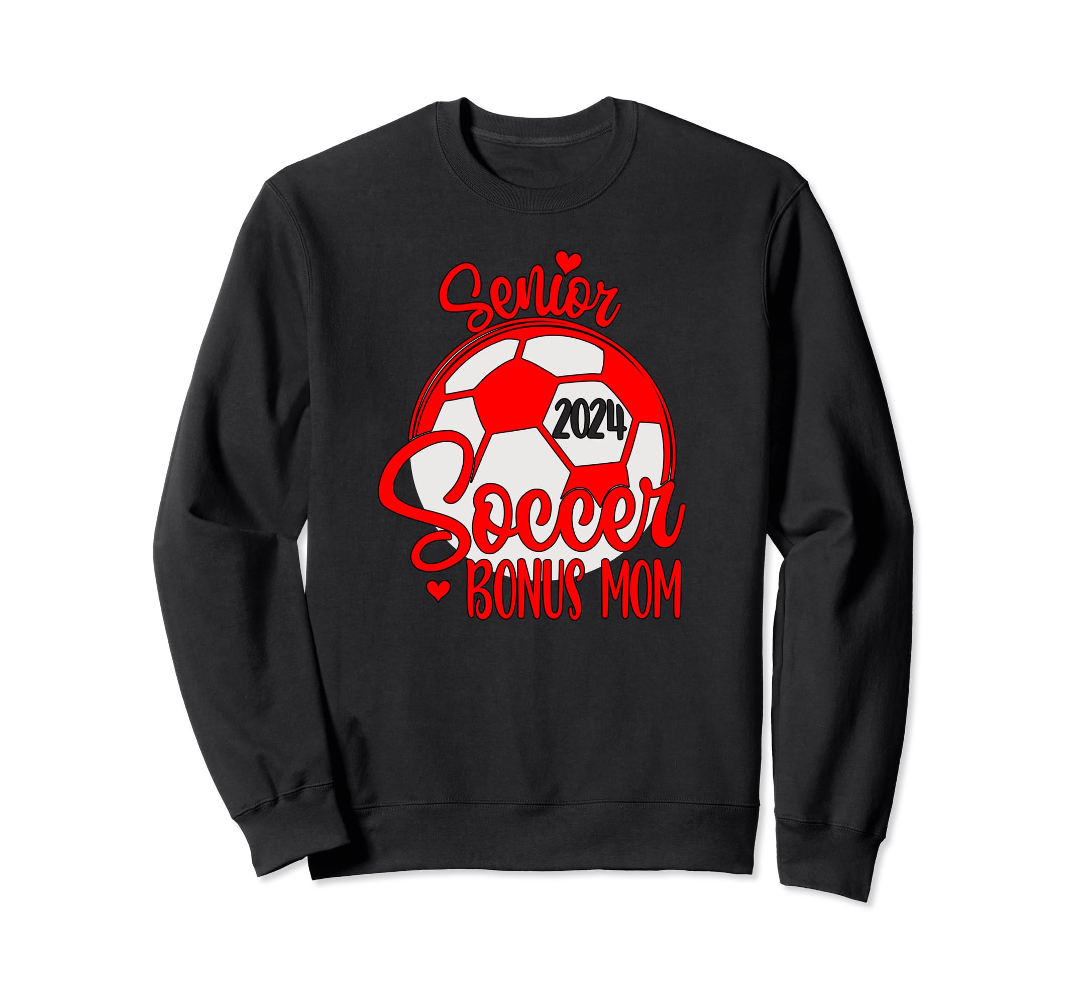 Soccer Mom Senior 2024 High Sweatshirt - Custom Art Print for Adults - T-Shirt, Sweatshirt, Hoodie