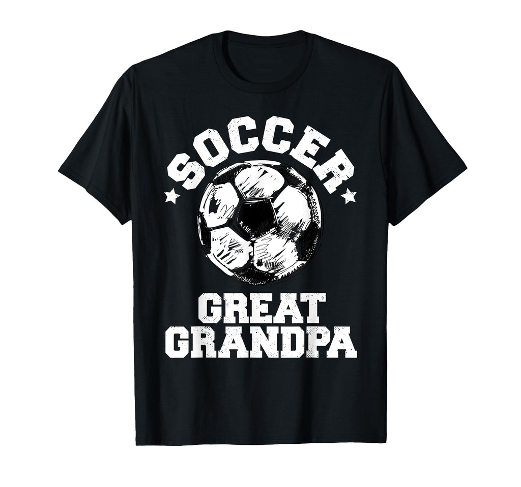 Soccer Great Grandpa Soccer Ball T-Shirt - Aesthetic Graphic Men Women - T-Shirt, Sweatshirt, Hoodie