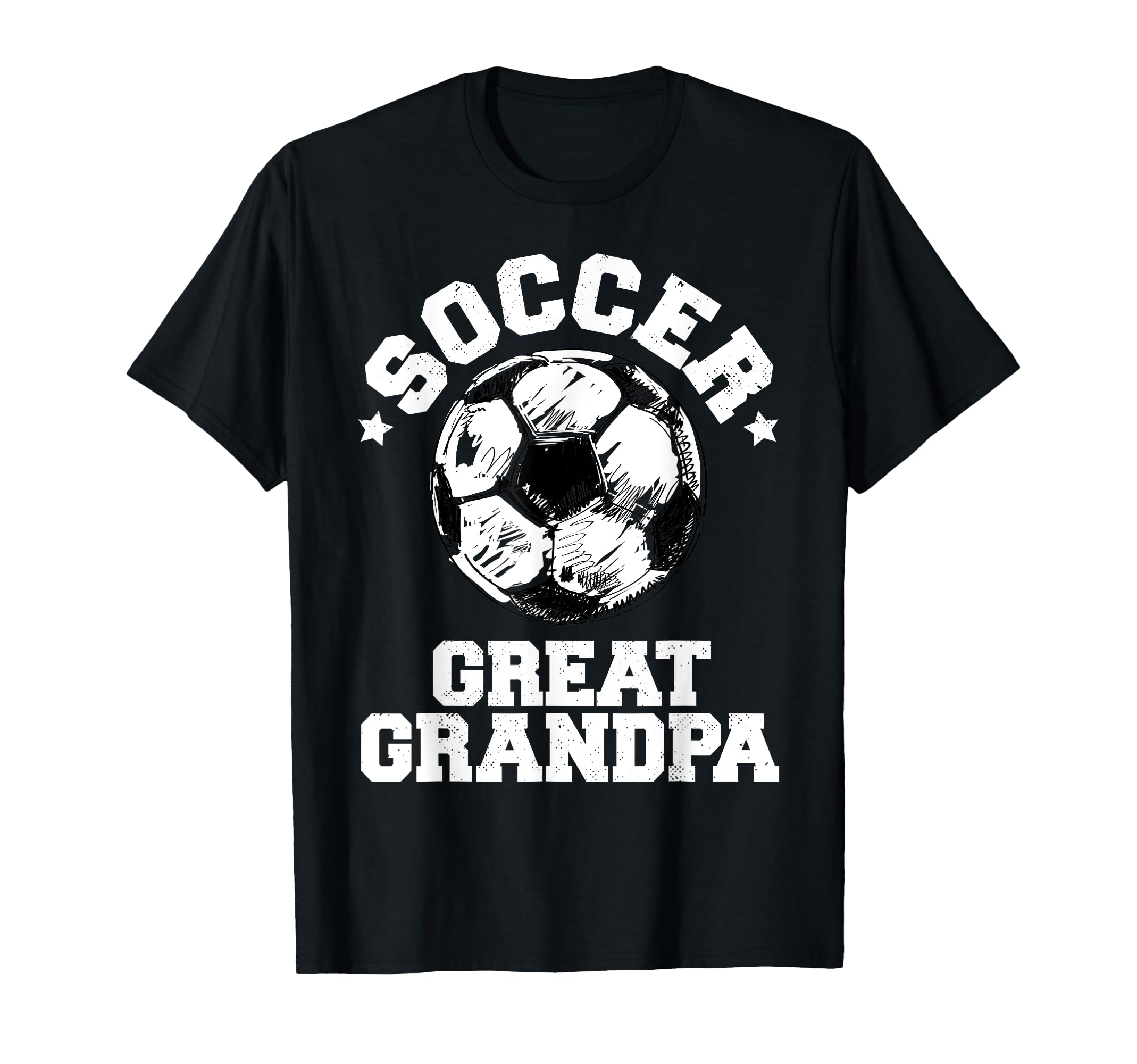 Soccer Great Grandpa Soccer Ball T-Shirt - Aesthetic Graphic Men Women - T-Shirt, Sweatshirt, Hoodie