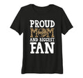 Womens Proud Mom And Biggest Fan Softball T-Shirt - Novelty Apparel Unisex - T-Shirt, Sweatshirt, Hoodie