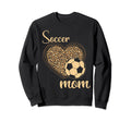 Leopard Soccer Mother Sweatshirt - Unique Graphic Men Women - T-Shirt, Sweatshirt, Hoodie