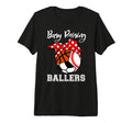 Busy Raising Ballers Funny Baseball T-Shirt - Custom Art Print for Adults - T-Shirt, Sweatshirt, Hoodie