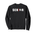 Senior 2025 High School College Sweatshirt - Novelty Apparel for Adults - T-Shirt, Sweatshirt, Hoodie
