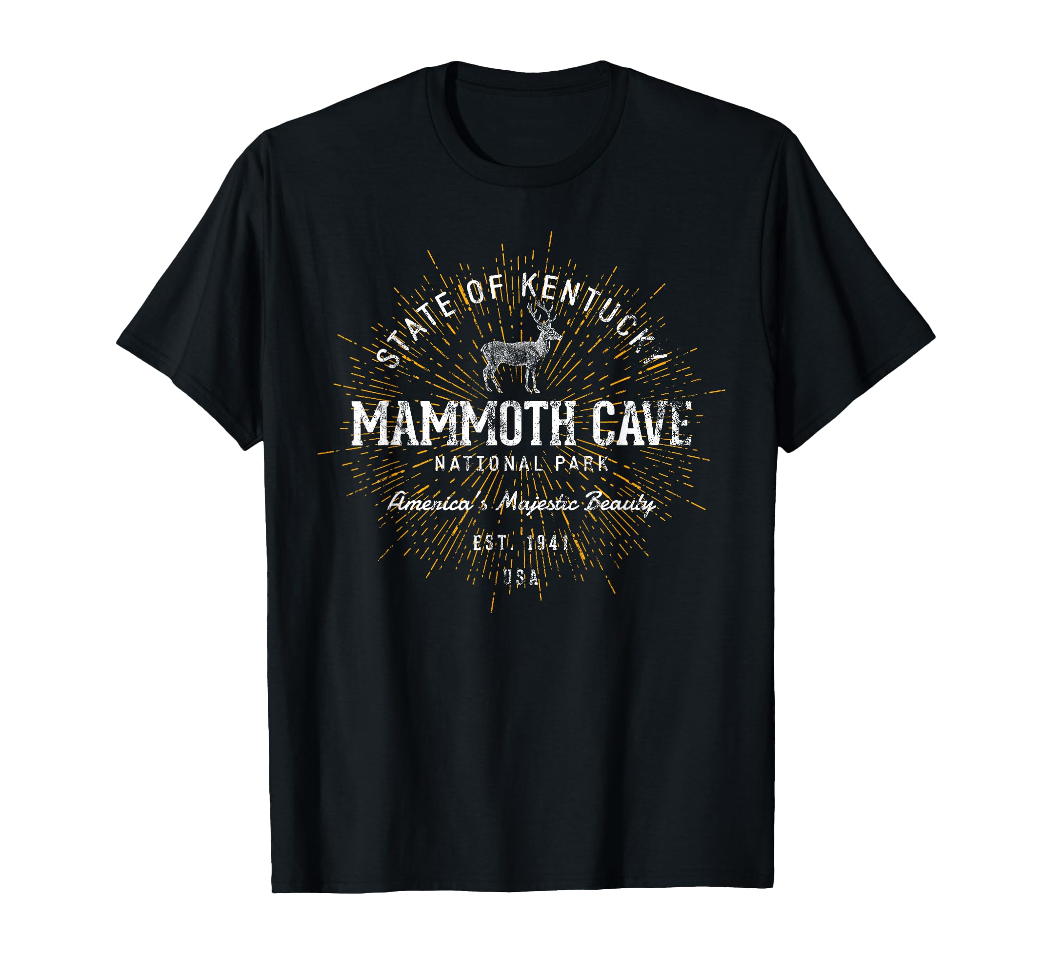Mammoth Cave Mammoth Cave National Park T-Shirt - Custom Art Print Unisex - T-Shirt, Sweatshirt, Hoodie