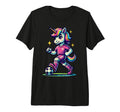 Footballer Unicorn Fans Soccer Team T-Shirt - Unique Graphic Men Women - T-Shirt, Sweatshirt, Hoodie