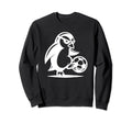 Penguin Bird Soccer Fan Funny Sweatshirt - Fun Novelty Design Unisex - T-Shirt, Sweatshirt, Hoodie