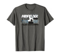 Soccer Midfielder Team Backbone T-Shirt - Aesthetic Graphic Men Women - T-Shirt, Sweatshirt, Hoodie