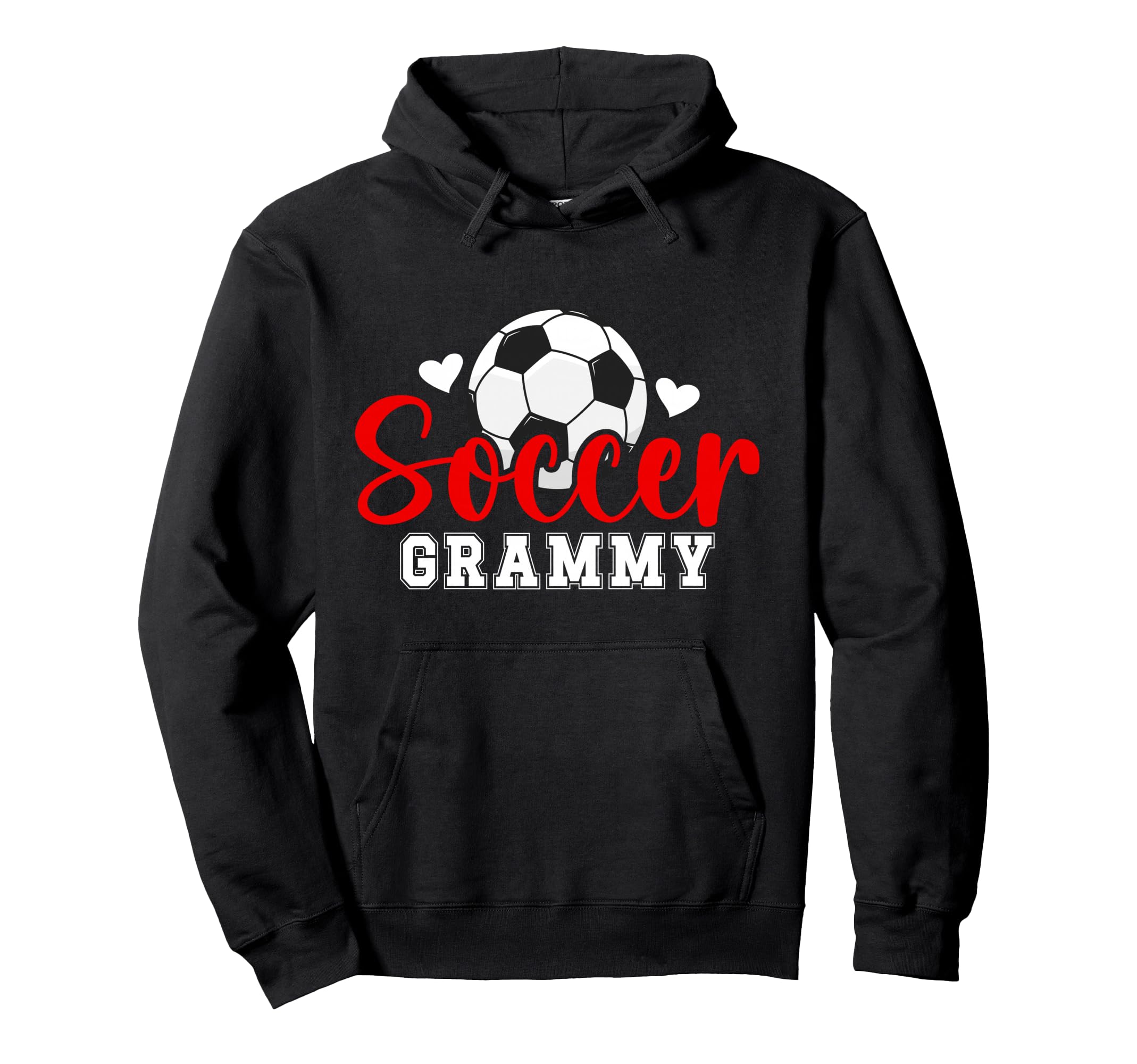 Soccer Grammy Grandma Grammy Soccer Hoodie - Fun Novelty Design for Adults - T-Shirt, Sweatshirt, Hoodie