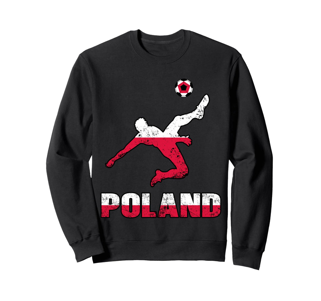 Poland Football Soccer Game Player Sweatshirt - Custom Art Print Unisex - T-Shirt, Sweatshirt, Hoodie