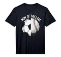 Mom Ballers Soccer Baseball Mama T-Shirt - Minimalist Print Men Women - T-Shirt, Sweatshirt, Hoodie