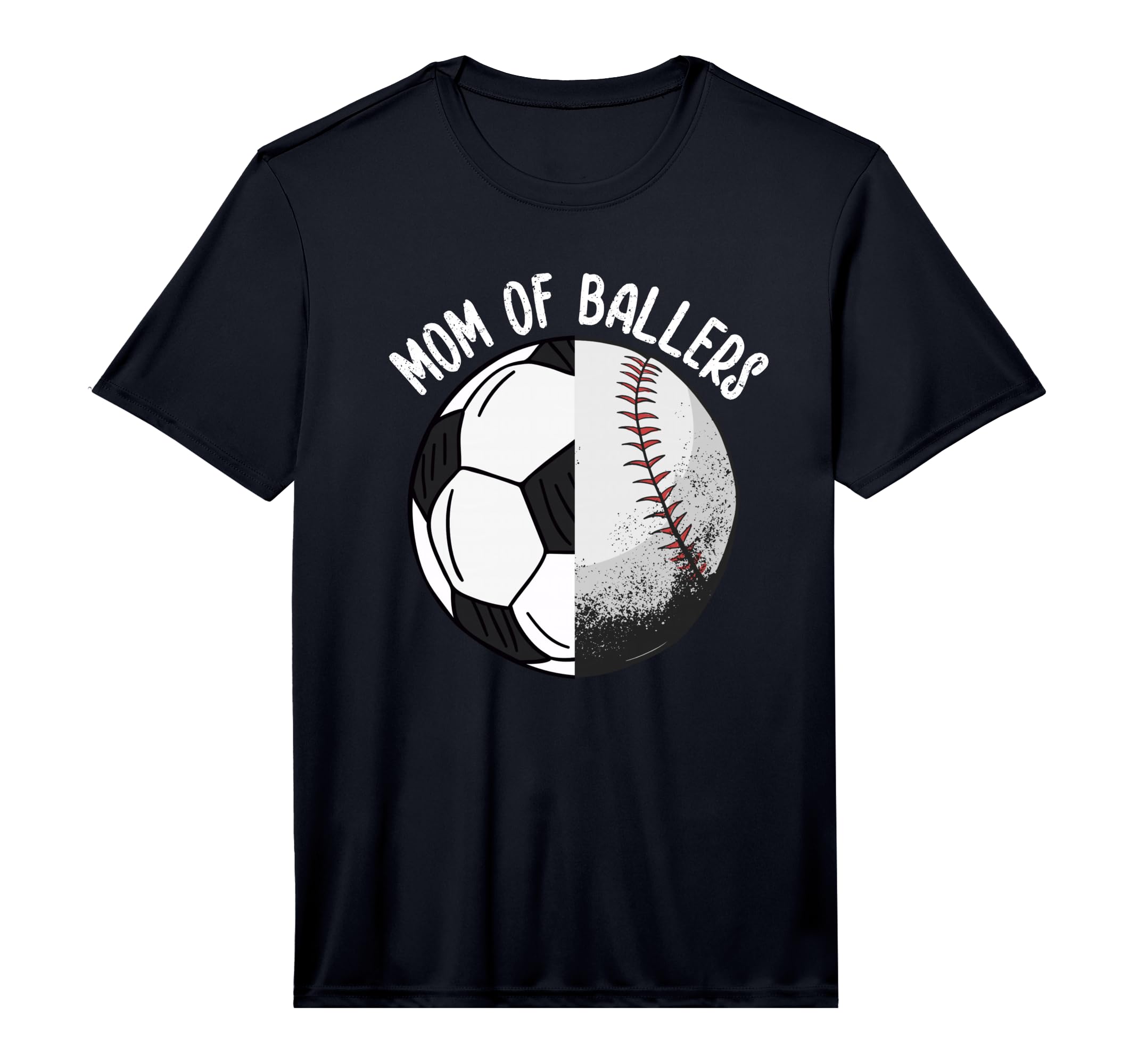 Mom Ballers Soccer Baseball Mama T-Shirt - Streetwear Style Men Women - T-Shirt, Sweatshirt, Hoodie