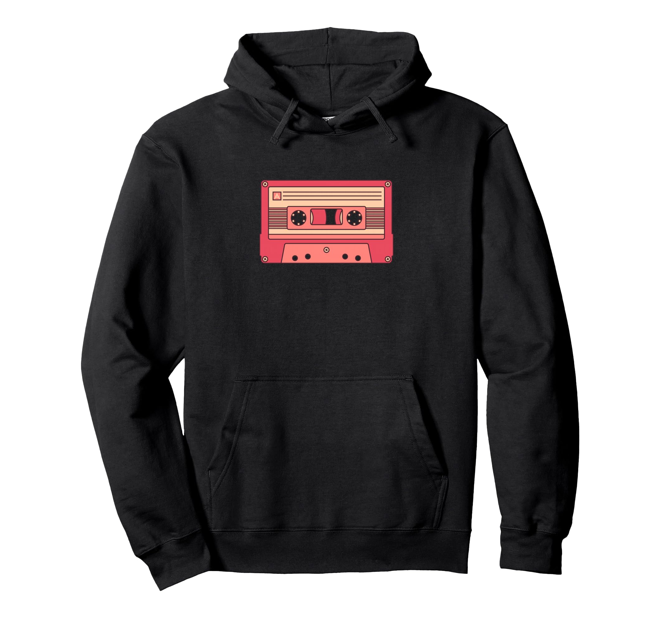 Music Cassette Tape Colored Hoodie - Unique Graphic Unisex - T-Shirt, Sweatshirt, Hoodie