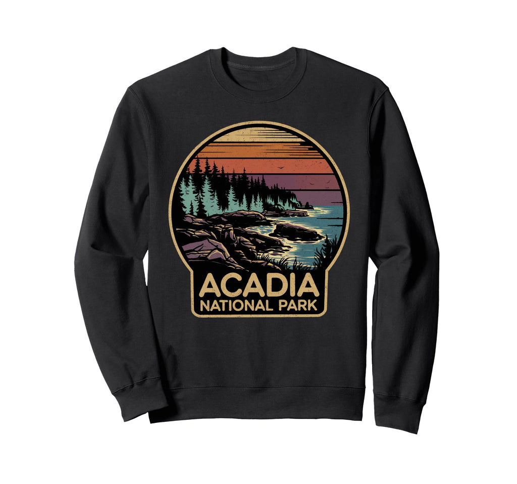 Acadia National Park Scenic Sweatshirt - Fun Novelty Design for Adults - T-Shirt, Sweatshirt, Hoodie