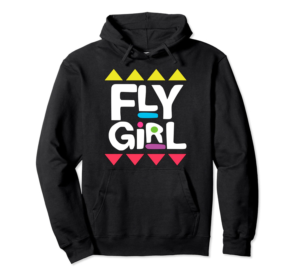 Fly 80S Hip Hop 90S Old School B Hoodie - Casual Everyday Wear Men Women - T-Shirt, Sweatshirt, Hoodie