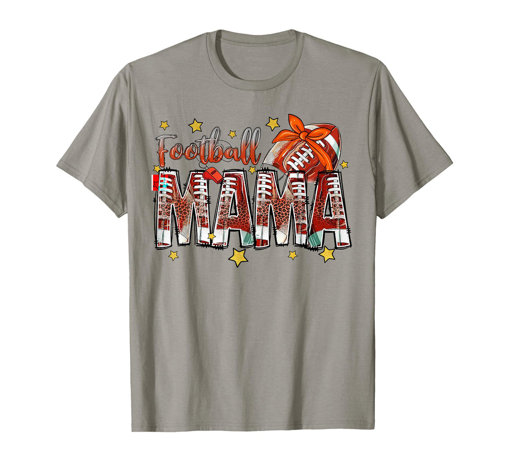 Distressed Football Mama Sports Mother T-Shirt - Trendy Graphic Unisex - T-Shirt, Sweatshirt, Hoodie