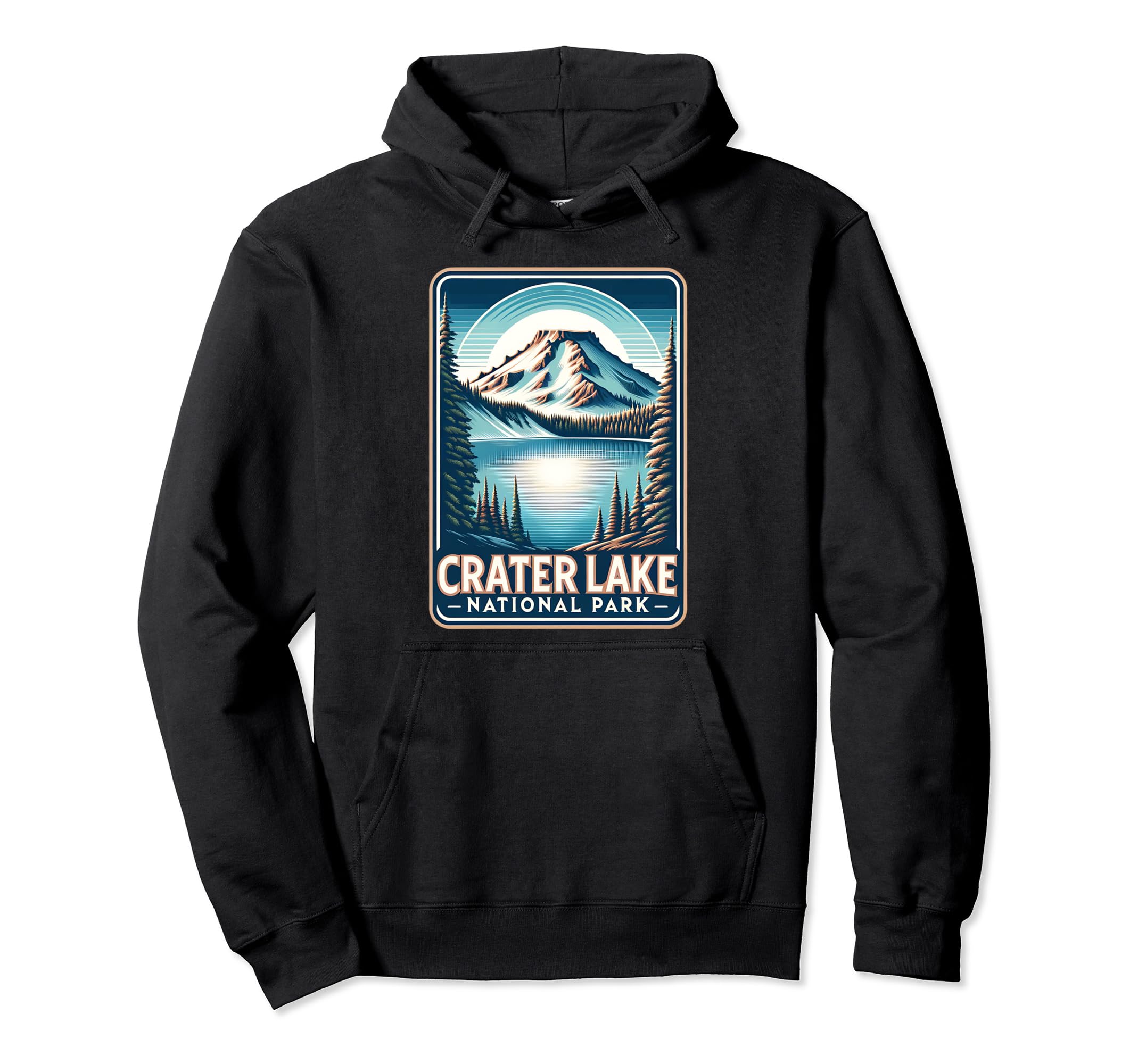 Crater Lake National Park Oregon Usa T-Shirt - Novelty Apparel for Adults - T-Shirt, Sweatshirt, Hoodie