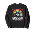 Leopard Rainbow Soccer Player Family Sweatshirt - Aesthetic Graphic Unisex - T-Shirt, Sweatshirt, Hoodie