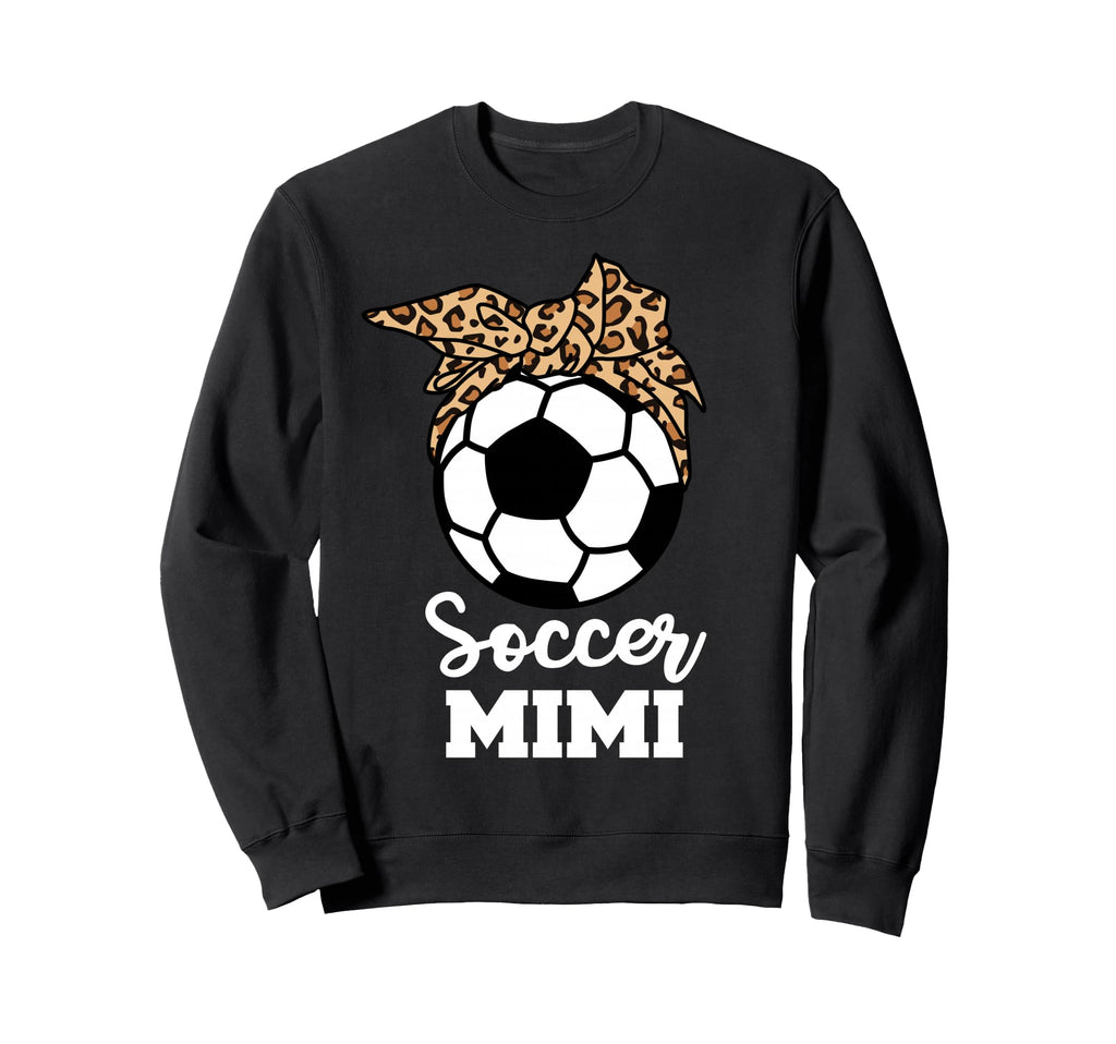 Soccer Mimi Funny Leopard Mimi Sweatshirt - Graphic Print for Adults - T-Shirt, Sweatshirt, Hoodie