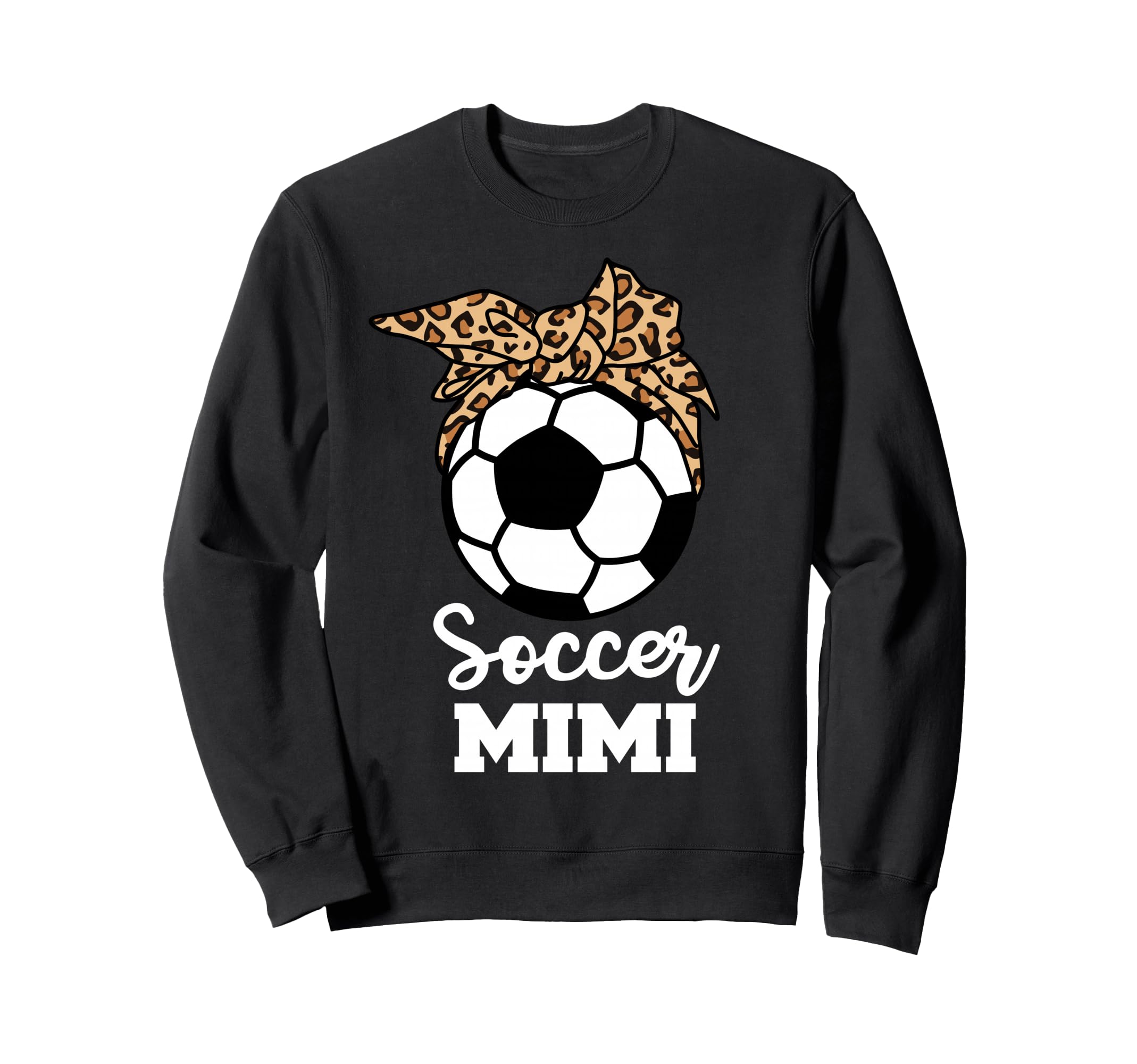 Soccer Mimi Funny Leopard Mimi Sweatshirt - Graphic Print for Adults - T-Shirt, Sweatshirt, Hoodie
