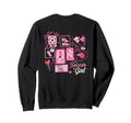 Soccer Stamp Bow Game Day Sweatshirt - Aesthetic Graphic Men Women - T-Shirt, Sweatshirt, Hoodie