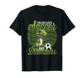 This Loves Soccer And Dinosaurs T-Shirt - Aesthetic Graphic for Adults - T-Shirt, Sweatshirt, Hoodie