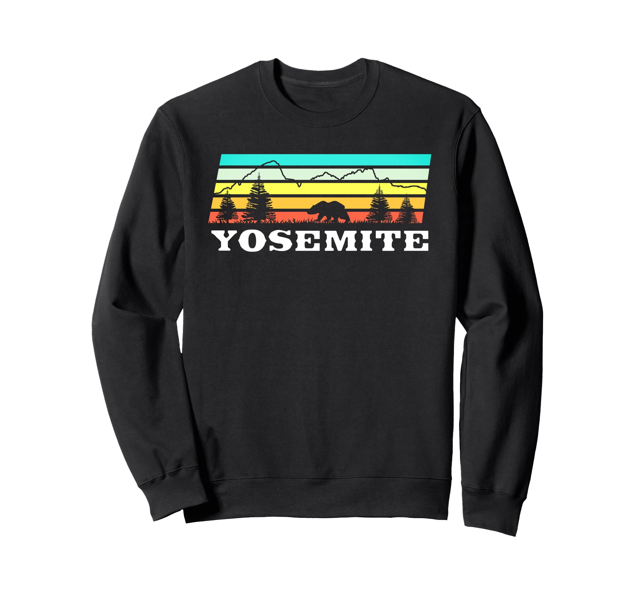 Yosemite National Park California Sweatshirt - Casual Everyday Wear Unisex - T-Shirt, Sweatshirt, Hoodie