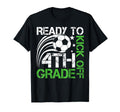 Ready To Kick Off 4Th Grade Soccer T-Shirt - Minimalist Print for Adults - T-Shirt, Sweatshirt, Hoodie