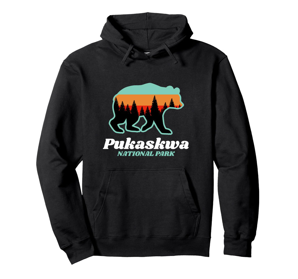 Pukaskwa National Park Canada Bear Hoodie - Novelty Apparel for Adults - T-Shirt, Sweatshirt, Hoodie