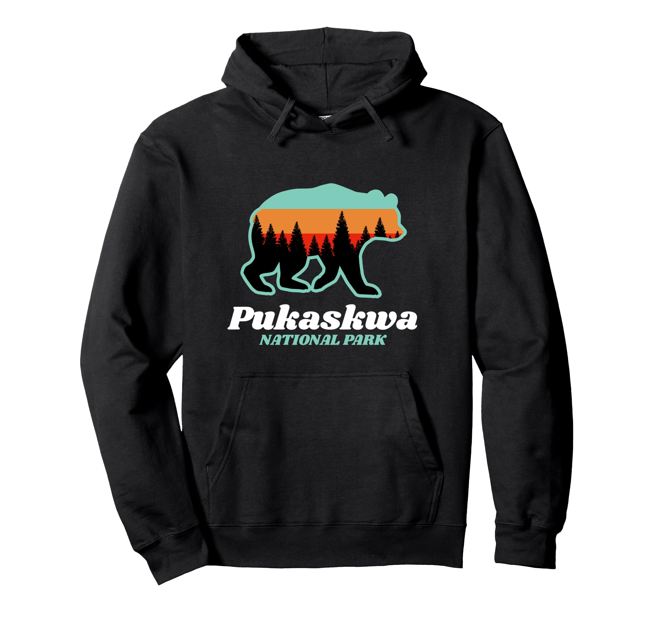 Pukaskwa National Park Canada Bear Hoodie - Novelty Apparel for Adults - T-Shirt, Sweatshirt, Hoodie