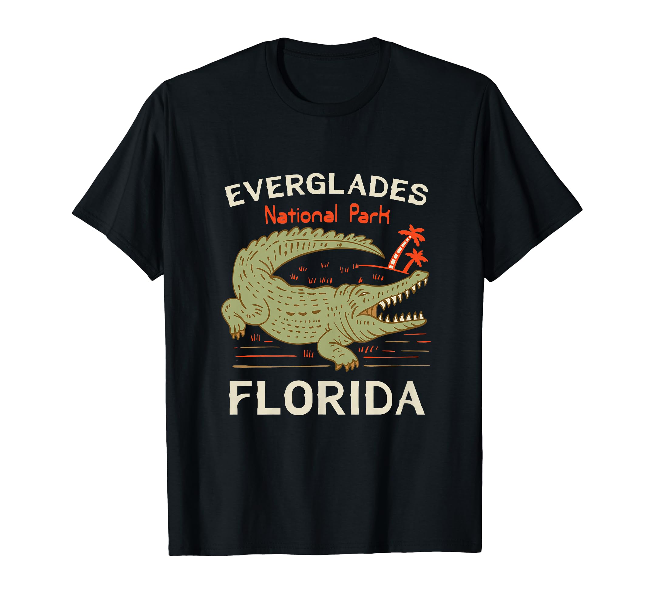Florida Everglades National Park T-Shirt - Minimalist Print Unisex - T-Shirt, Sweatshirt, Hoodie