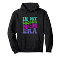 My Soccer Mom Era Groovy Soccer Mama Hoodie - Graphic Print Men Women - T-Shirt, Sweatshirt, Hoodie