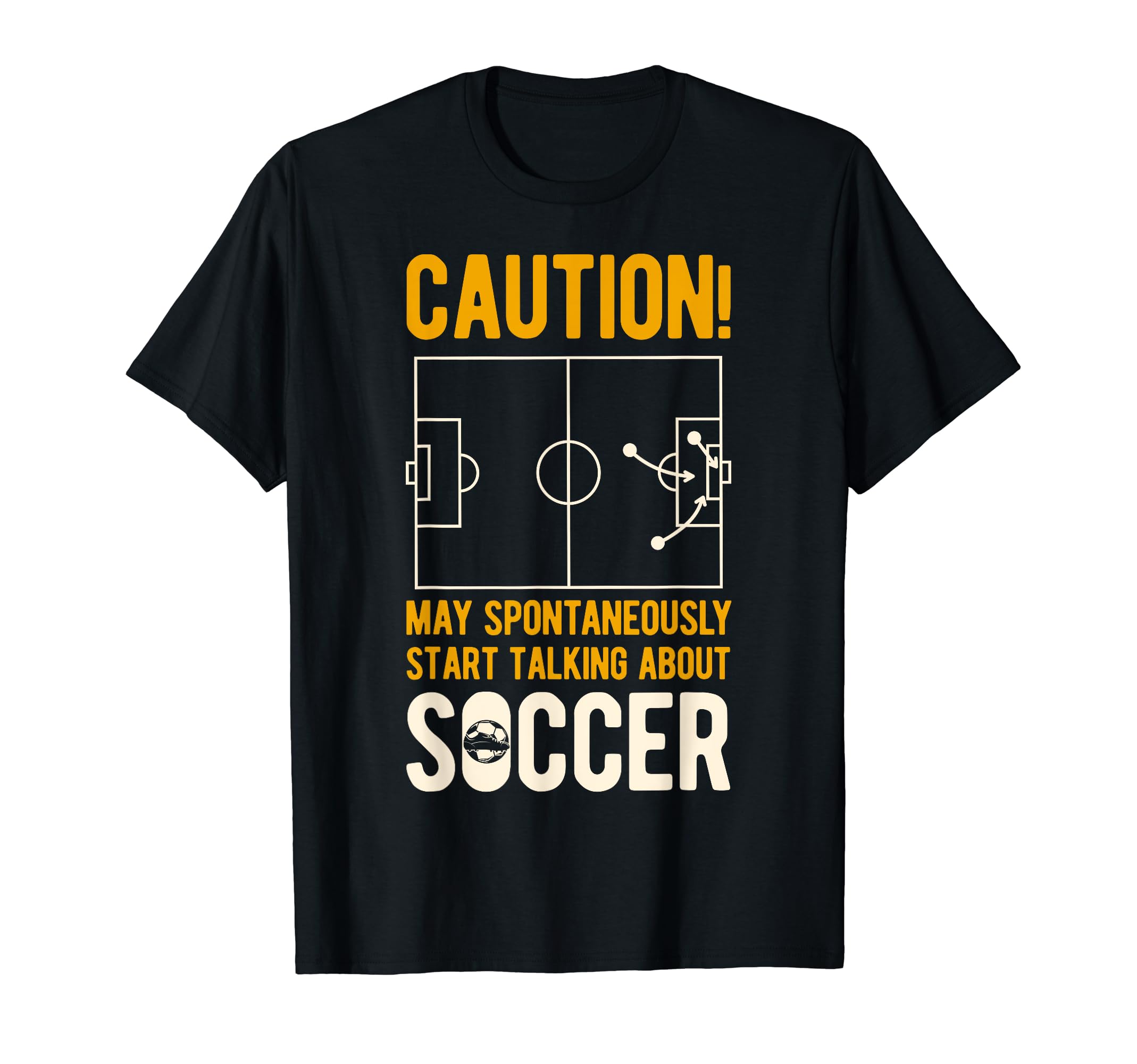 Caution May Spontaneously Start T-Shirt - Fun Novelty Design Unisex - T-Shirt, Sweatshirt, Hoodie