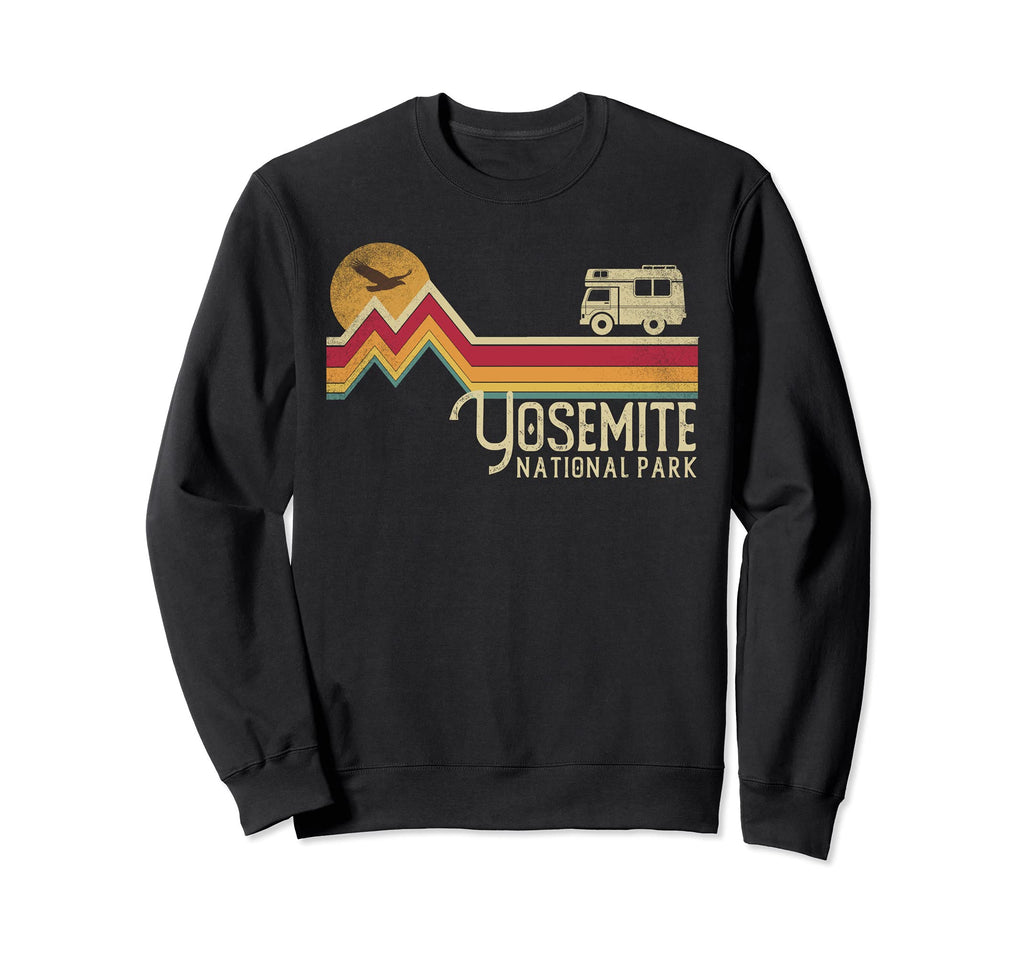 Yosemite National Park California Sweatshirt - Unique Graphic Men Women - T-Shirt, Sweatshirt, Hoodie