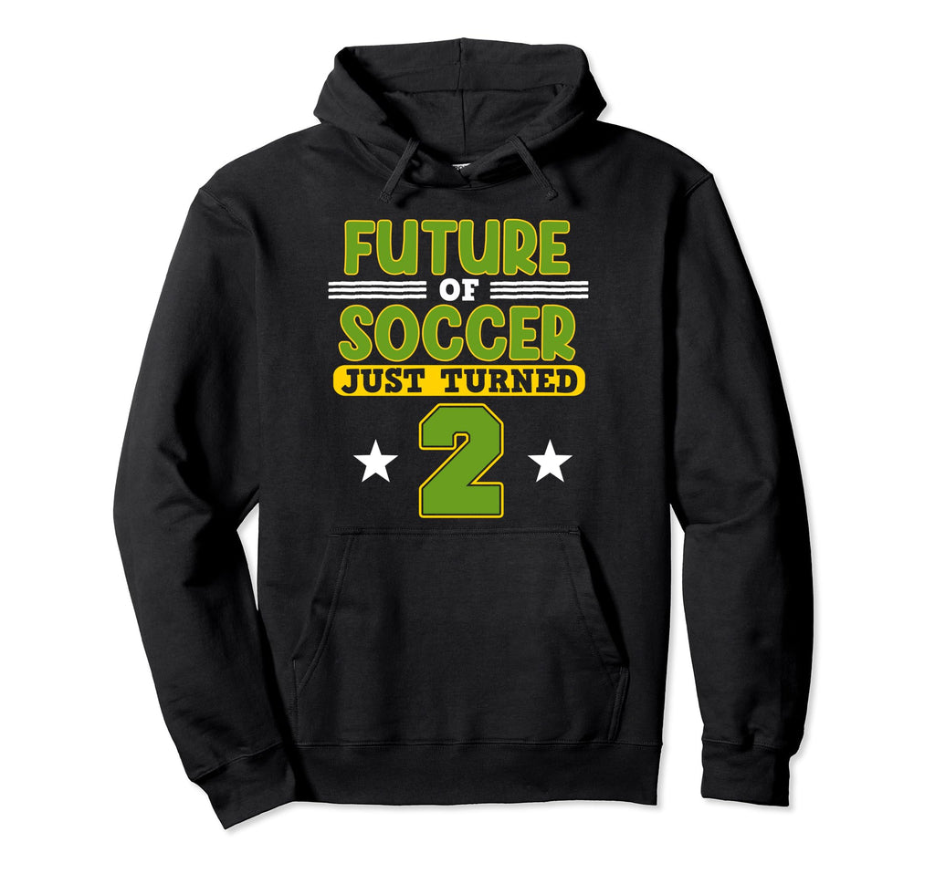 Future Soccer 2Nd Birthday Sports Player Hoodie - Streetwear Style Unisex - T-Shirt, Sweatshirt, Hoodie