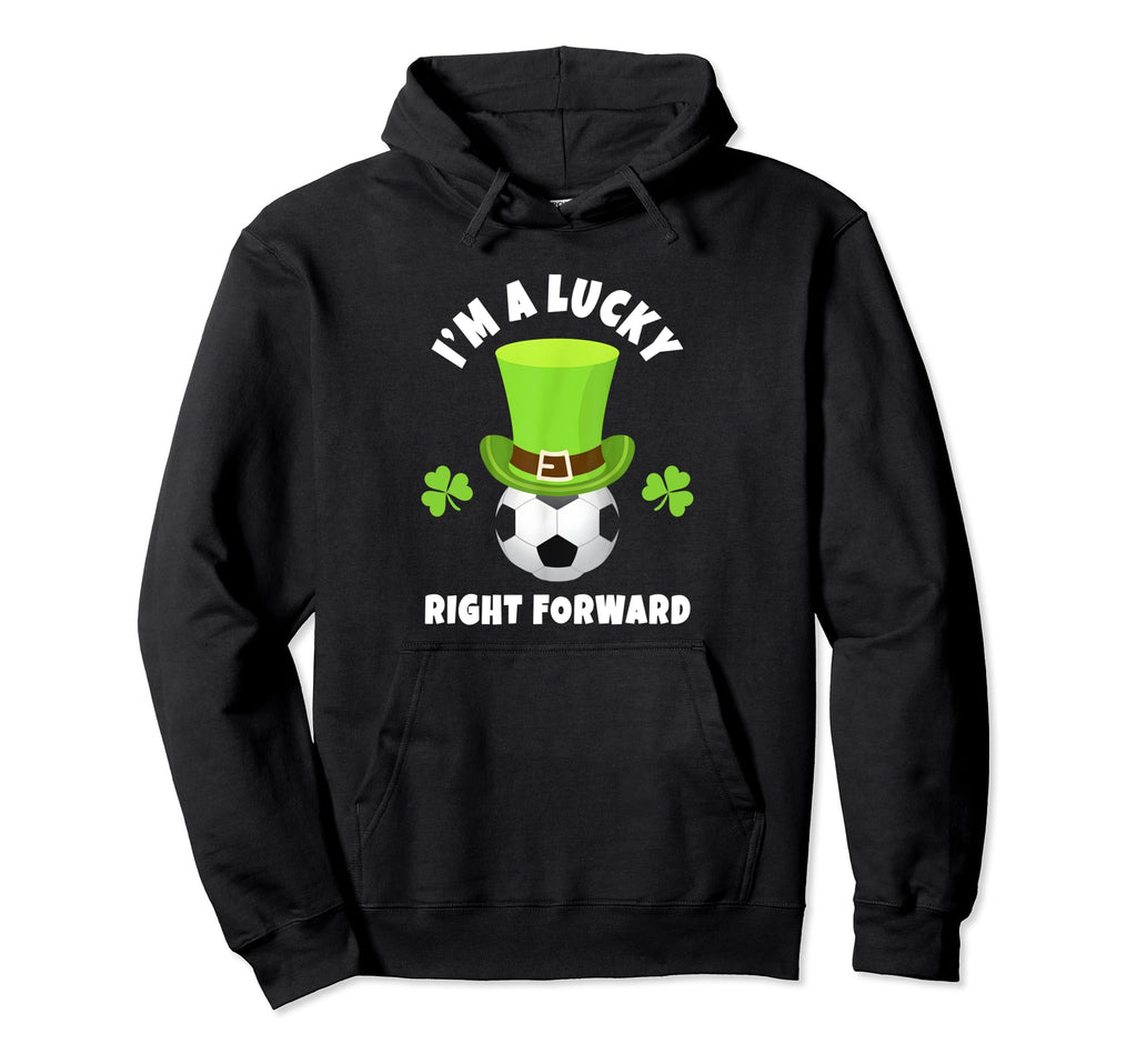 Soccer Right Forward Im Lucky Right Hoodie - Minimalist Print Unisex - T-Shirt, Sweatshirt, Hoodie