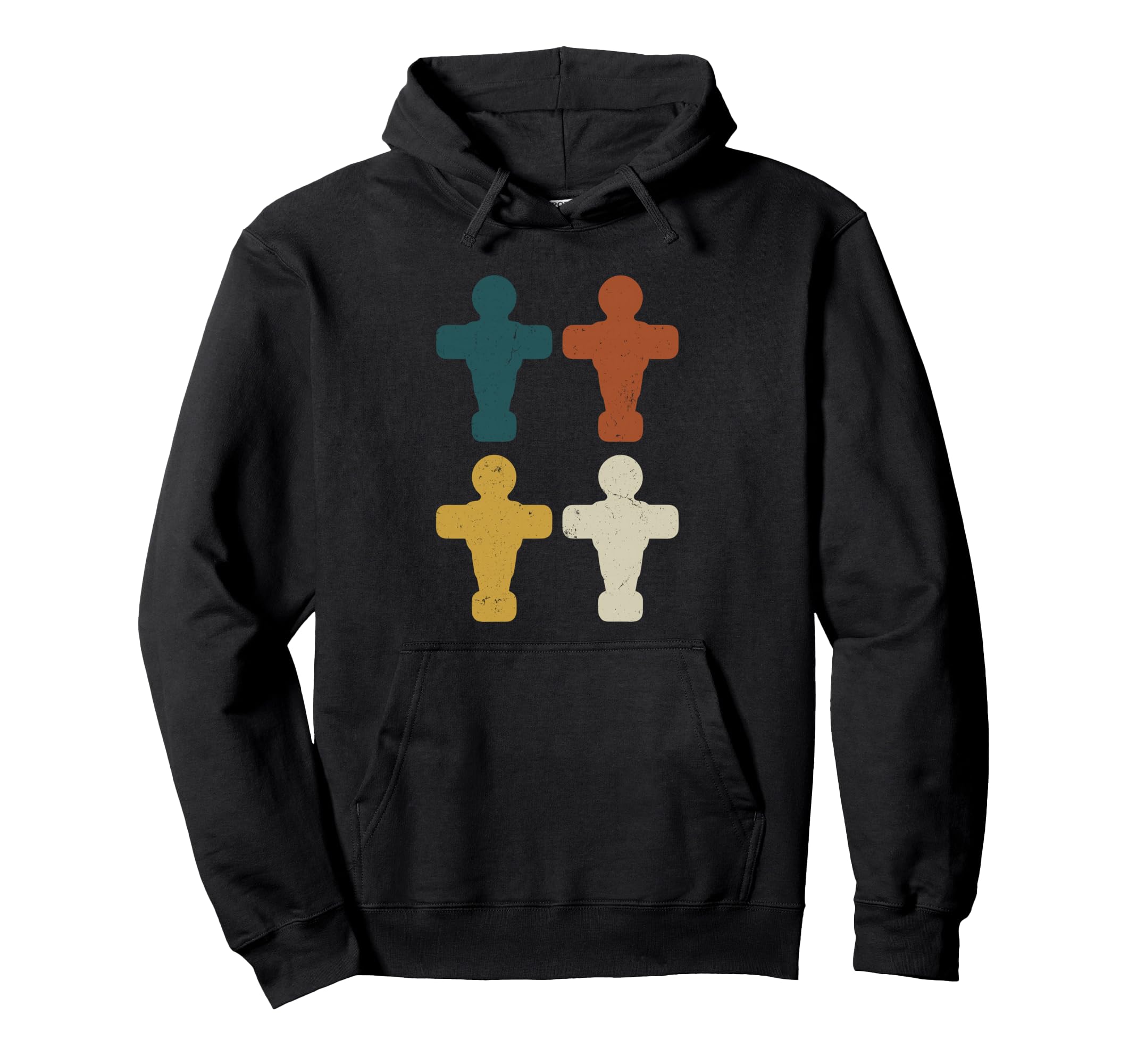 Foosball Player Figures Table Hoodie - Casual Everyday Wear for Adults - T-Shirt, Sweatshirt, Hoodie
