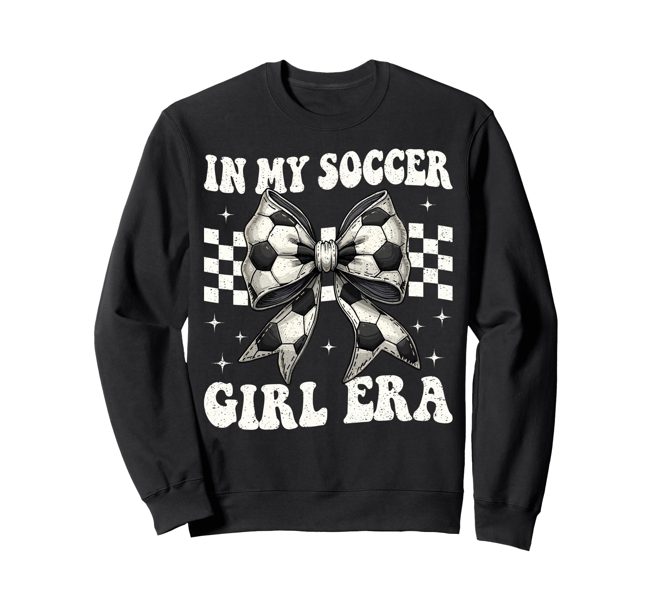 My Soccer Era Coquette Bow Soccer Sweatshirt - Aesthetic Graphic Unisex - T-Shirt, Sweatshirt, Hoodie