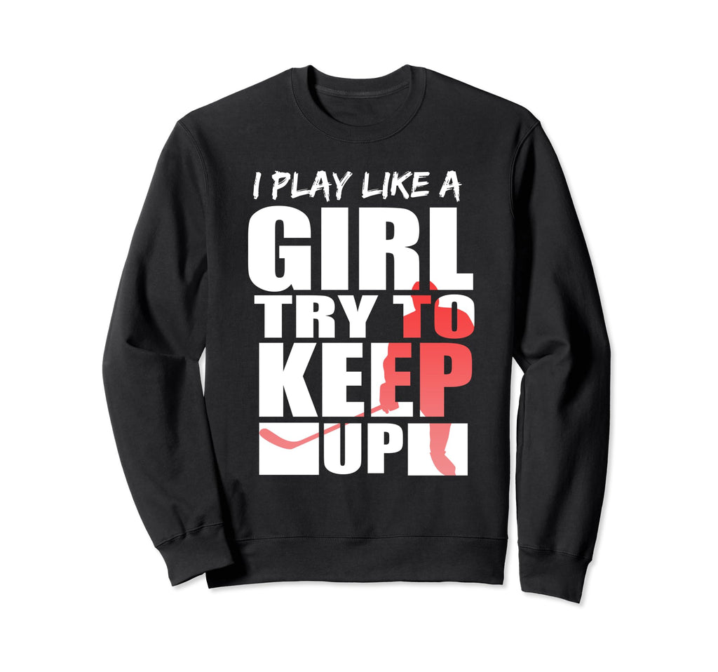 Ice Hockey Player Goalkeeper Sport Sweatshirt - Unique Graphic Men Women - T-Shirt, Sweatshirt, Hoodie