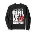 Ice Hockey Player Goalkeeper Sport Sweatshirt - Unique Graphic Men Women - T-Shirt, Sweatshirt, Hoodie