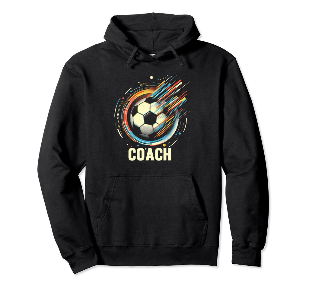 Soccer Coach Training Coaching Football Hoodie - Graphic Print Unisex - T-Shirt, Sweatshirt, Hoodie