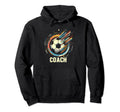 Soccer Coach Training Coaching Football Hoodie - Graphic Print Unisex - T-Shirt, Sweatshirt, Hoodie