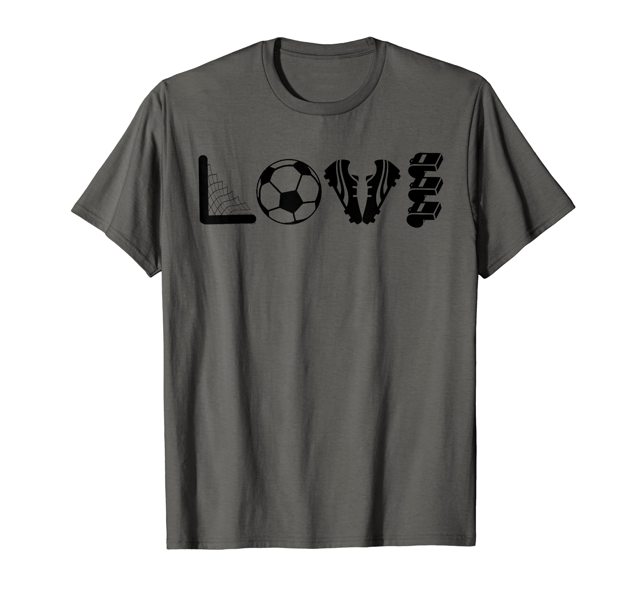 Soccer Love Gift Football Player Teens T-Shirt - Graphic Print Men Women - T-Shirt, Sweatshirt, Hoodie