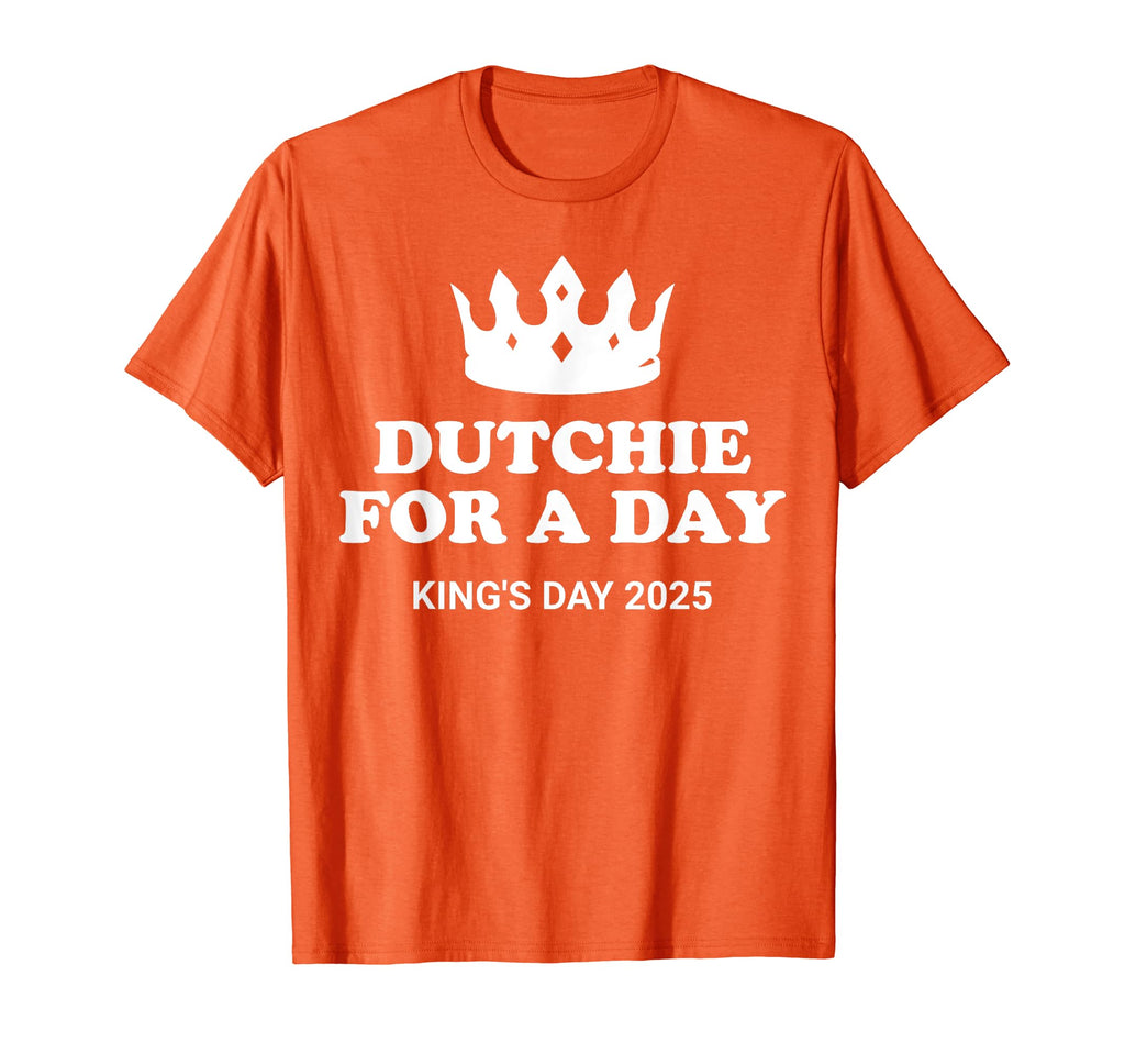 Dutch Koningsdag Kings Day Funny 2025 T-Shirt - Fun Novelty Design Unisex - T-Shirt, Sweatshirt, Hoodie