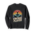 Player Arcade Joystick Old School Sweatshirt - Streetwear Style for Adults - T-Shirt, Sweatshirt, Hoodie
