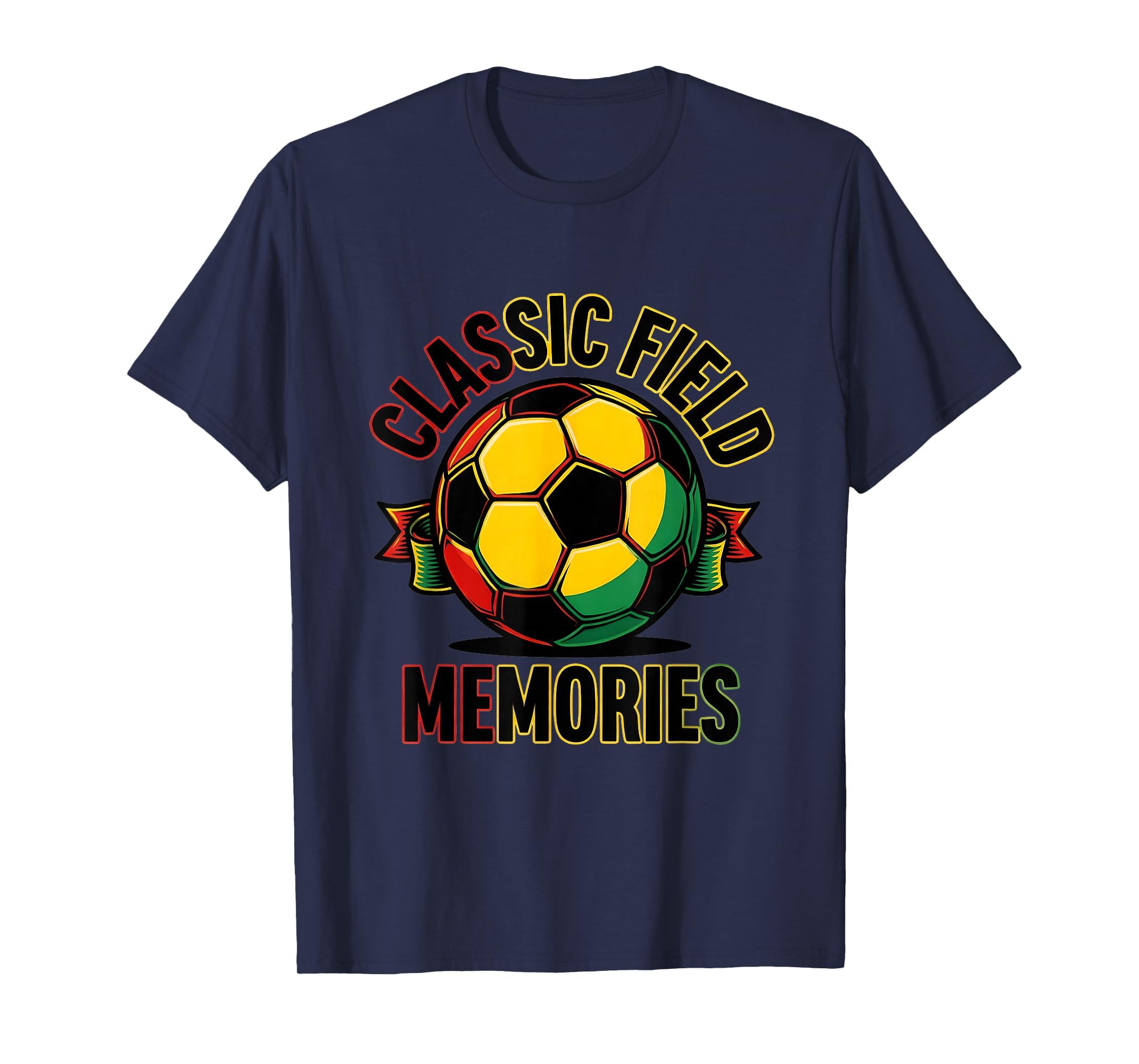 Soccer Ball Field Memories T-Shirt - Fun Novelty Design Unisex - T-Shirt, Sweatshirt, Hoodie