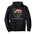 Lazy Procrastinating Sloth Cassette Hoodie - Novelty Apparel for Adults - T-Shirt, Sweatshirt, Hoodie