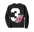 3 Soccer Birthday Gift Soccer Fan Sweatshirt - Novelty Apparel for Adults - T-Shirt, Sweatshirt, Hoodie