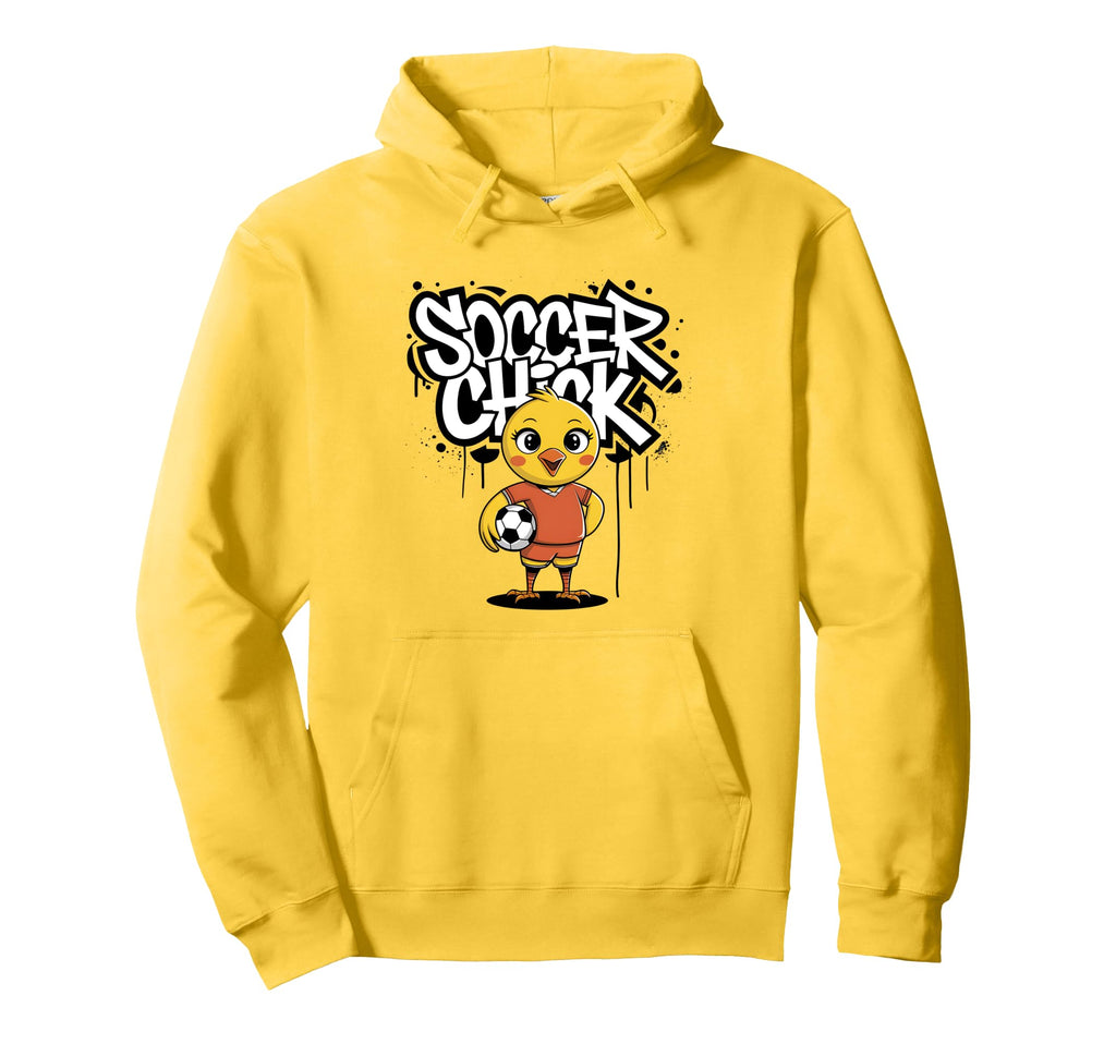 Soccer Chick Soccer Player Soccer Hoodie - Trendy Graphic Men Women - T-Shirt, Sweatshirt, Hoodie