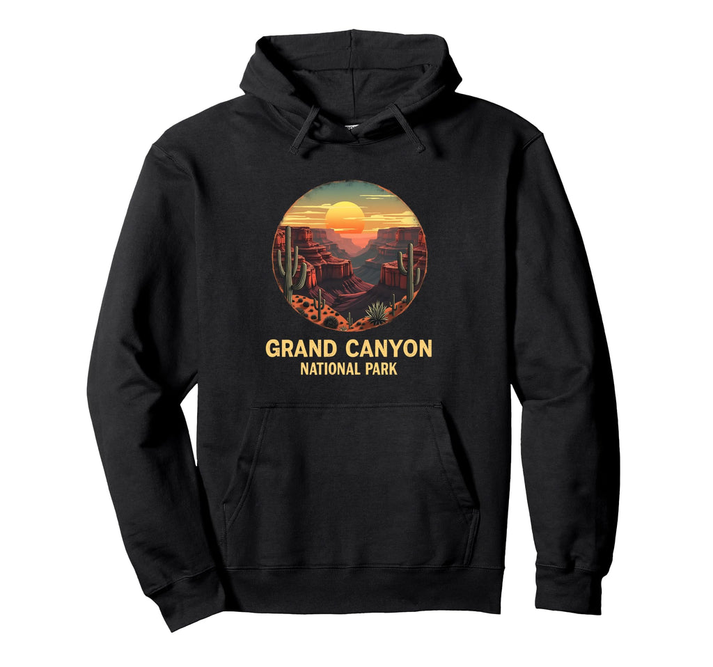 Grand Canyon National Park Hiking Hoodie - Streetwear Style for Adults - T-Shirt, Sweatshirt, Hoodie