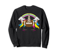 Funny Football Unicorn Gift Soccer Sweatshirt - Minimalist Print Men Women - T-Shirt, Sweatshirt, Hoodie